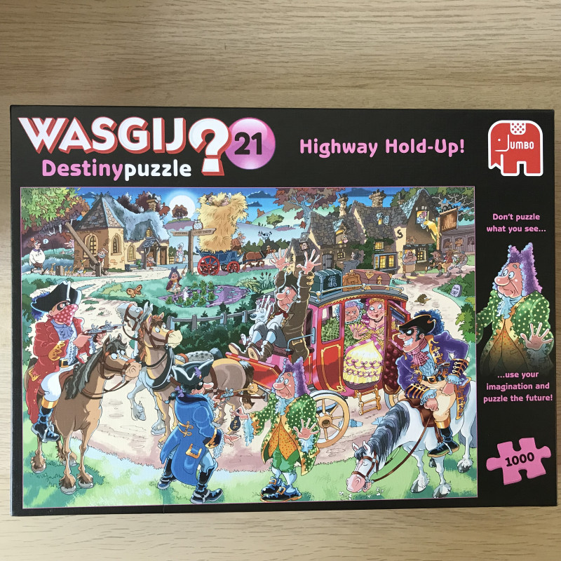 Wasgij : Destiny Puzzle. Highway Hold-up! Je geld of je rijbewijs! Nummer 21. 1000 stukjes.