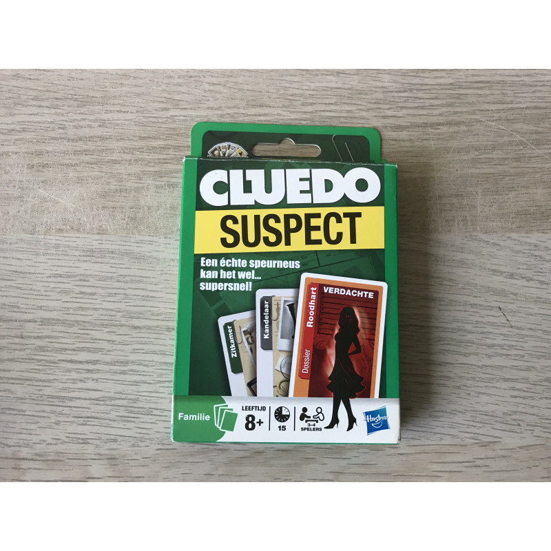 Cluedo Suspect. Ongebruikt