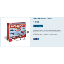 Monopoly : Planes Junior.