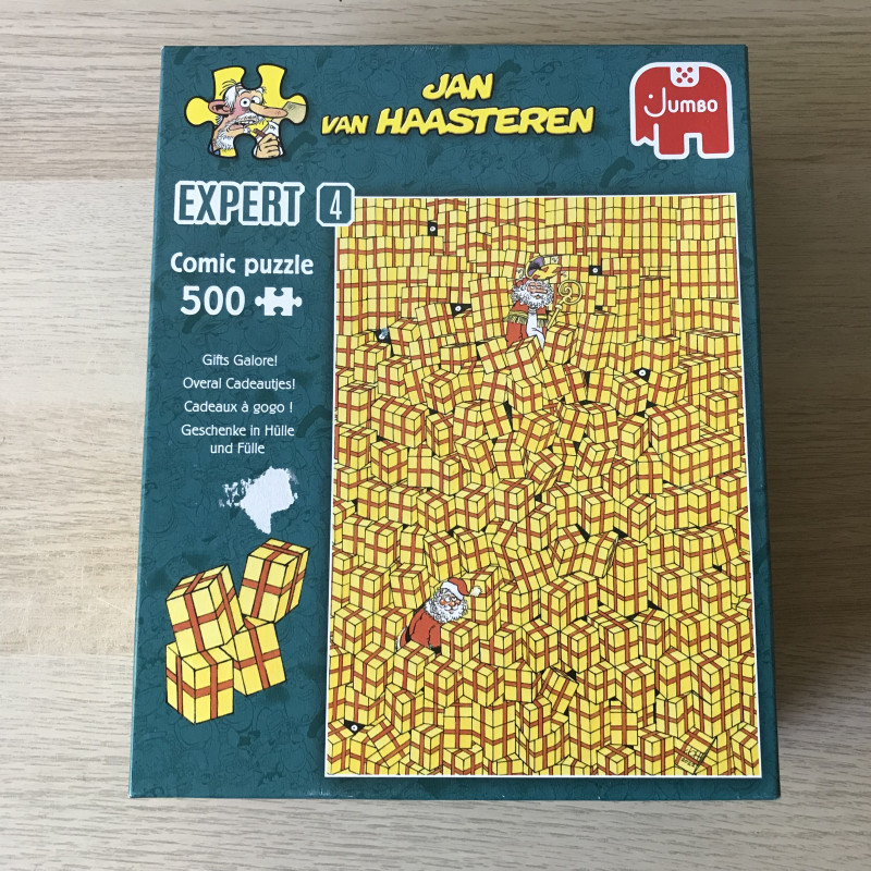 Jan van Haasteren : Overal cadeautjes! Expert 4. 500 stukjes.
