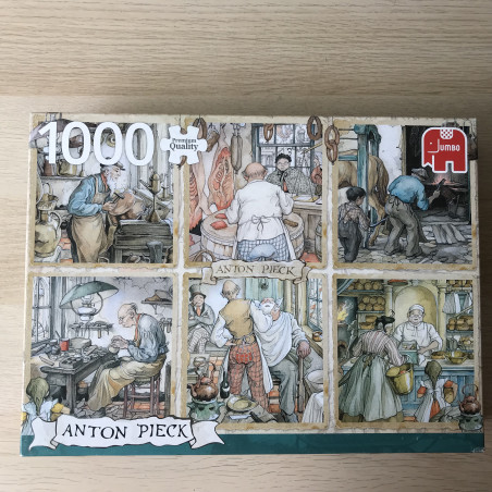 Anton Pieck : Ambachtslieden. 1000 stukjes