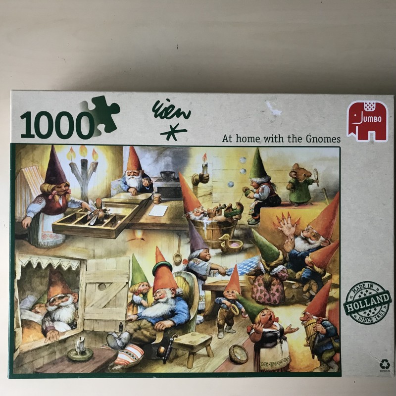David de Kabouter : At home with the gnomes. 1000 stukjes.