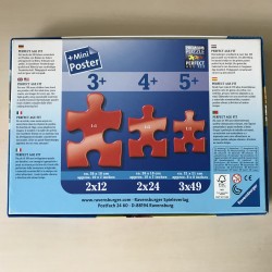 Paw Patrol puzzel. Team op 4 poten. 3 x 49 stukjes