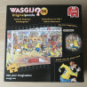 Wasgij : Original Puzzle. Nummer 14.  Voetbalgekte  500 stukjes.