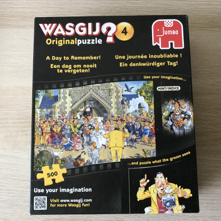 Wasgij : Original. Een dag om nooit te vergeten.  Nummer 4.  500 stukjes.