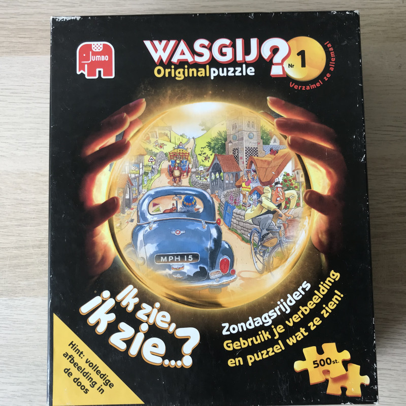 Wasgij : Original puzzel nummer 1. Zondagsrijders! 500 stukjes