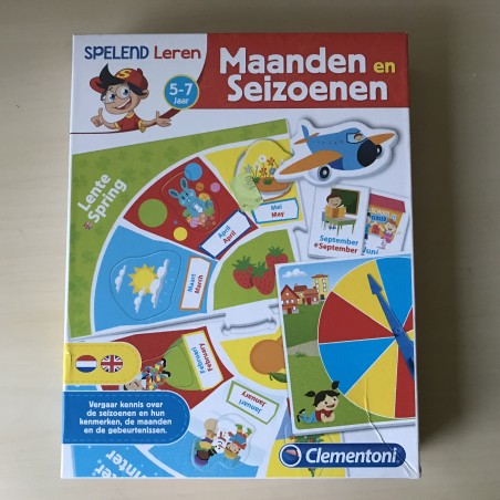 Spelend leren : Maanden en seizoenen. Nieuw