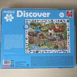 Discover puzzel. Zoek en vind. Boerderij. 35 stukken