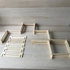 Set houten hekjes