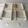 Set houten hekjes