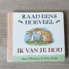 Raad eens hoeveel ik van je hou
