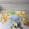 Djeco :  6 puzzels 4, 6 en 9 stukjes.