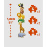 Djeco :  6 puzzels 4, 6 en 9 stukjes.