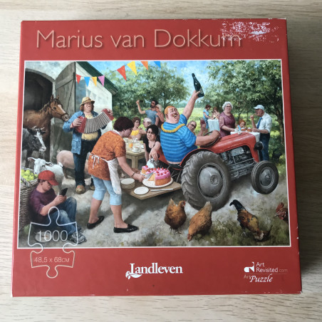Marius van Dokkum : Tuinfeest. 1000 stukjes.
