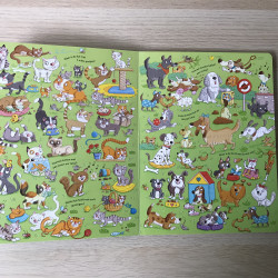 Tel- en zoekboek. Vrolijke dieren
