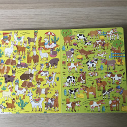 Tel- en zoekboek. Vrolijke dieren