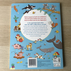 Tel- en zoekboek. Vrolijke dieren