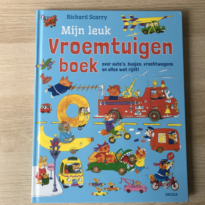 Richard Scarry : Mijn leuk vroemtuigenboek