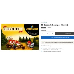 Chouffe spel.