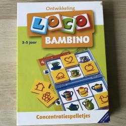 Bambino Loco set : Concentratiespelletjes 1. Leeftijd 3-5 jaar.