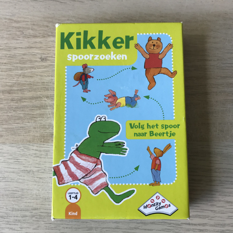Kikker. Spoorzoeken