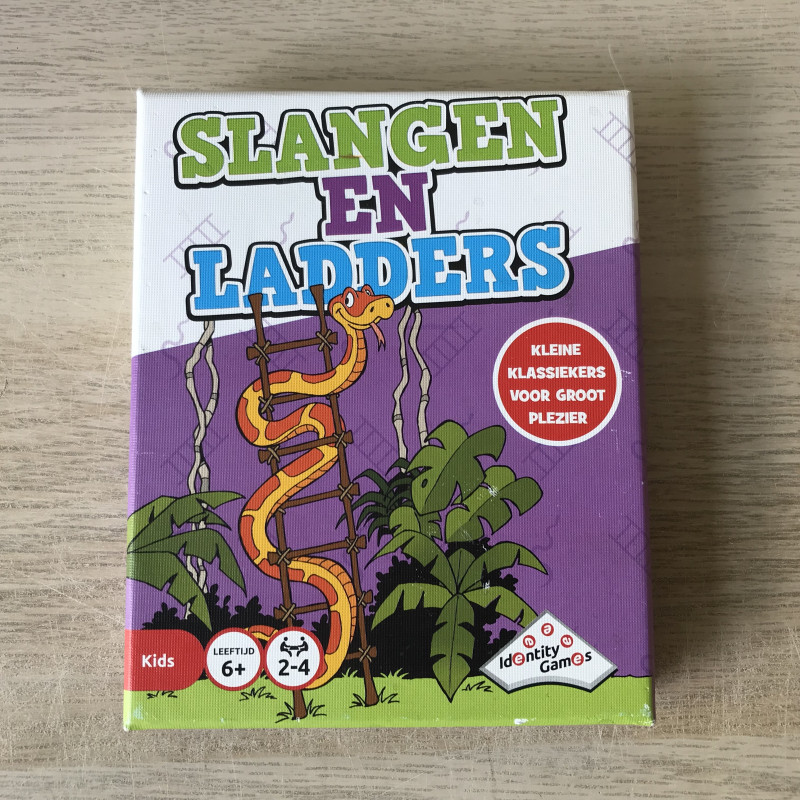 Slangen en ladders.