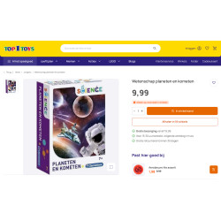 Science : Planeten en kometen.