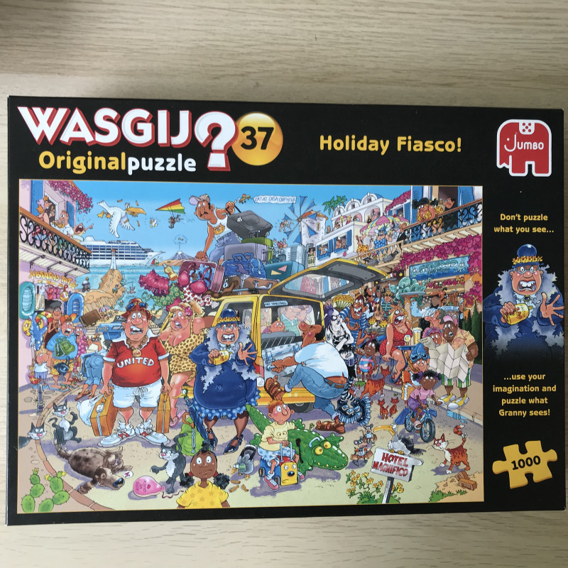 Wasgij : Original Puzzle. Holiday Fiasco. Nummer 37. 1000 stukjes. Ongebruikt