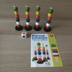Kleurentorentjes.