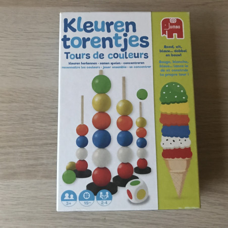 Kleurentorentjes.