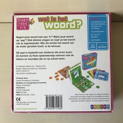 Maan roos vis : Wat is het woord?