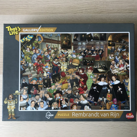 That’s Life, Gallery Edition. Rembrandt van Rijn : 1000 stukjes