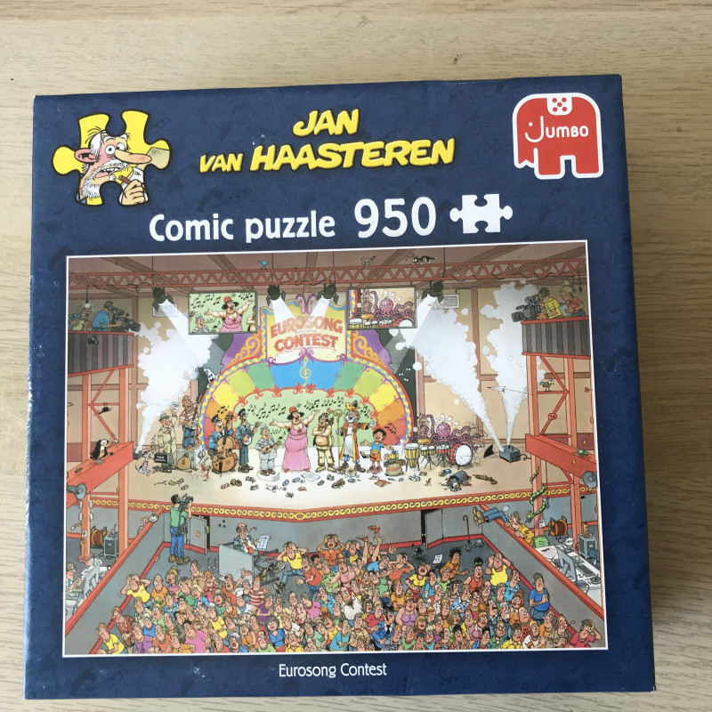 Jan van Haasteren : Eurosong Contest. 950 stukjes.