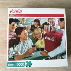 Coca Cola Klassieker.1000 stukjes