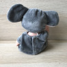 Babypopje met olifantenpakje