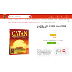 999 games: Catan. Het snelle kaartspel.