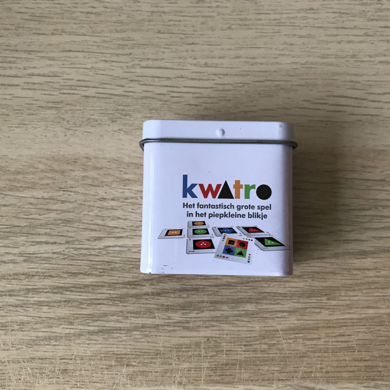 Kwatro. In blikje.