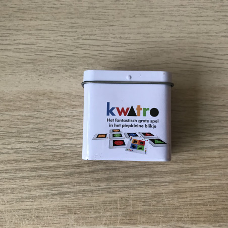 Kwatro. In blikje.