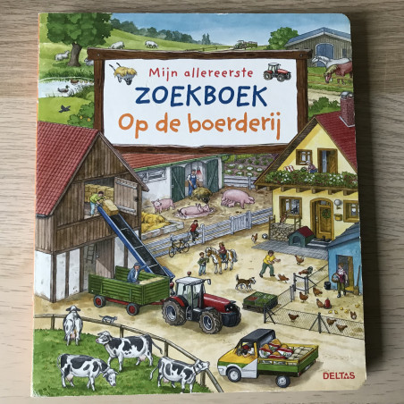 Mijn allereerste zoekboek. Op de boerderij