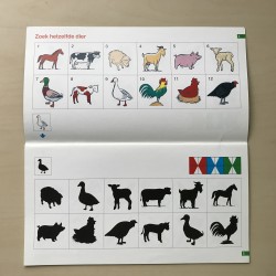 Mini Loco boekje : Oriëntatiespelletjes 1. Leeftijd 5-6 jaar.