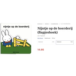 Nijntje op de boerderij.