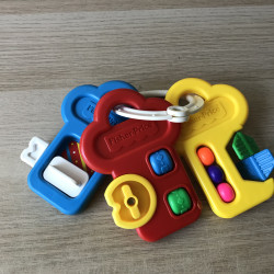 Fisher Price sleutelring