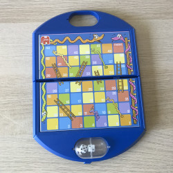 Reisspelletje:  Slangen en ladders + ganzenbord