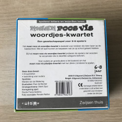 Maan roos vis : Woordjes-kwartet