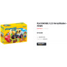 123 Playmobil : Graafmachine ( Graverlader) met allerlei attributen. (70125)