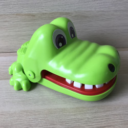 Krokodil met kiespijn