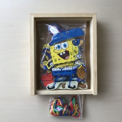 Sponge Bob : veters rijgen