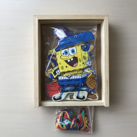 Sponge Bob : veters rijgen