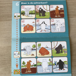 Bambino Loco boekje : In de dierentuin. Leeftijd 3-5 jaar.