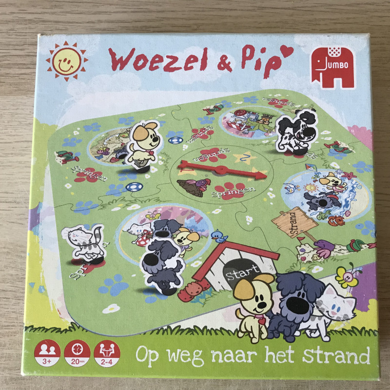 Woezel en Pip : Op weg naar het strand.